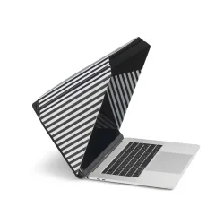 Philbert Solskrm &amp; Privatlivsbeskyttelse LUX m. Stander - Universal 12-14" (Sort/Hvid Stribet)