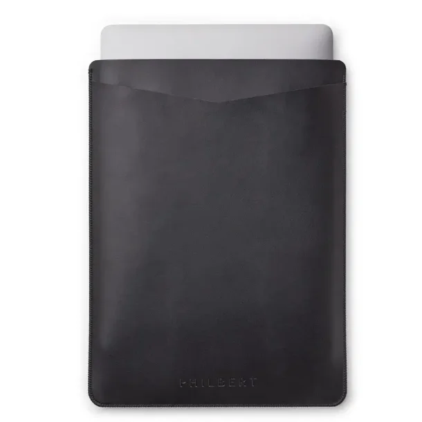 Philbert Ultratynd Sleeve m. Rem til MacBook 13" - Sort
