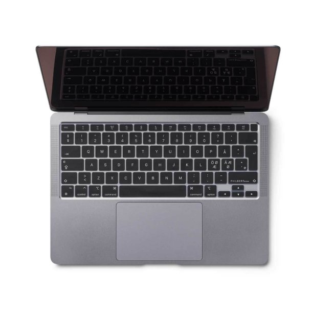Philbert Tangentbordsskydd till MacBook Air 13" (2020 Nordisk) - Svart
