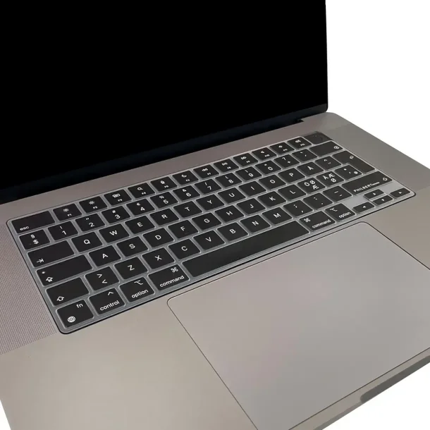 Philbert Tangentbordsskydd f&ouml;r MacBook Pro &amp; Air 13-14-16" (2021-2022 Nordisk) - Svart