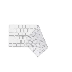 Philbert Tastaturcover til MacBook Pro &amp; Air 13-14-16" (2021-2022) - Transparent/Sort