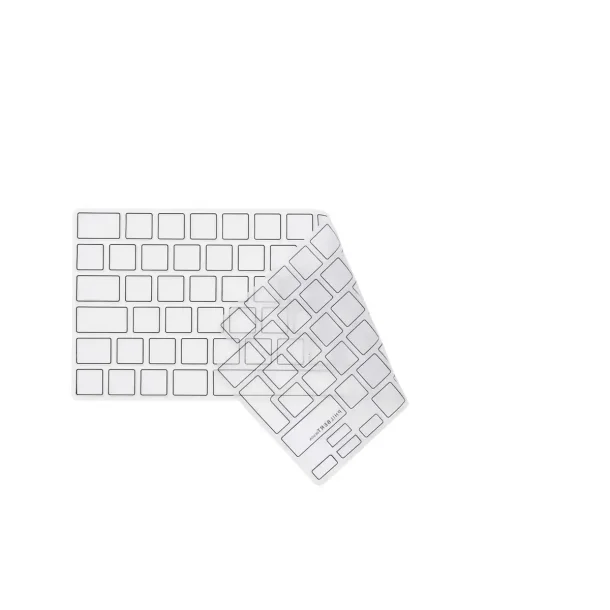 Philbert Tastaturcover til MacBook Pro &amp; Air 13-14-16" (2021-2022) - Transparent/Sort