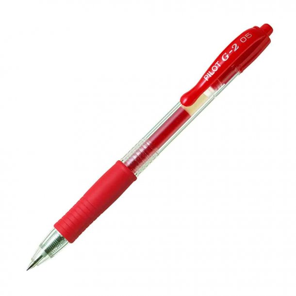Pilot Gelpen G-2 m/klik 0,5 Rd - 12 stk
