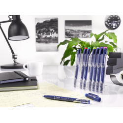 Pilot Frixion Fineliner 1,3 Ddviskbar Kuglepen, 8 stk, Ass. Farver