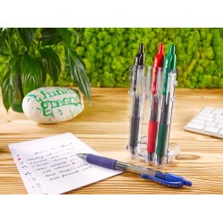 Pilot Gelpen m/klik G-2 Set2Go 0,7 Basic - M/ 4 farver