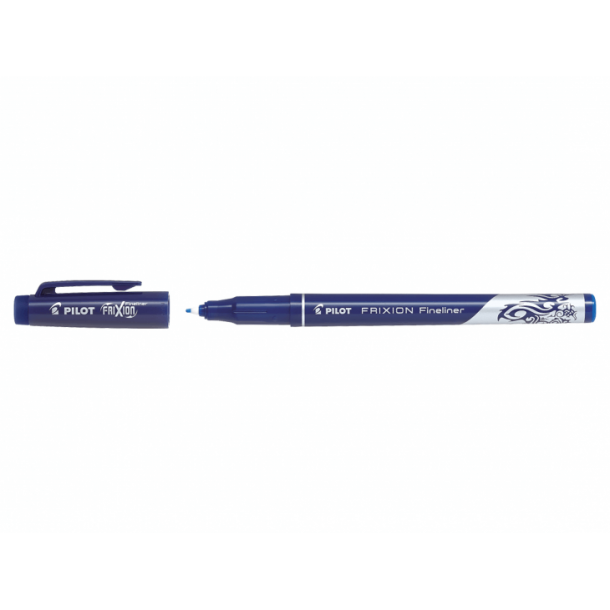Pilot Frixion Fineliner 1,3 Udviskbar Kuglepen, 12 stk, Bl