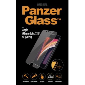 PanzerGlass skrmbeskyttelse iPhone SE (2020)/8/7/6 - klar