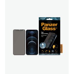 PanzerGlass skrmbeskyttelse iPhone 12 Pro Max - Privacy, sort