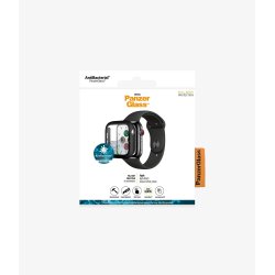 PanzerGlass skrmbeskyttelse Apple Watch 4/5/6/SE 40 mm - sort
