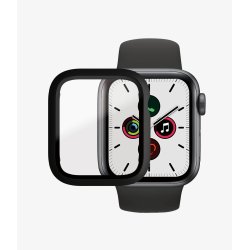 PanzerGlass skrmbeskyttelse Apple Watch 4/5/6/SE 40 mm - sort