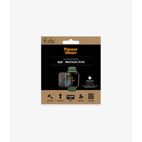 PanzerGlass skrmbeskyttelse Apple Watch Series 7 - 41 mm, sort