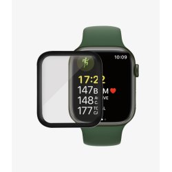 PanzerGlass skrmbeskyttelse Apple Watch Series 7 - 41 mm, sort