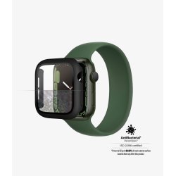 PanzerGlass skrmbeskyttelse Apple Watch Series 7 - 41 mm, sort