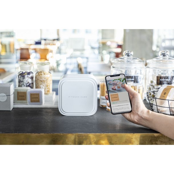 Brother PT&#8209;P910BT Cube Pro labelmaskine