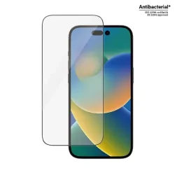 PanzerGlass skrmbeskyttelse iPhone 14 Pro - Ultra-Wide Fit, antibakteriel