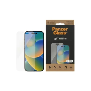 PanzerGlass skrmbeskyttelse iPhone 14 Pro - Privacy, antibakteriel