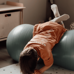 Peanutformet Balancebold 100 cm � Morning Blue