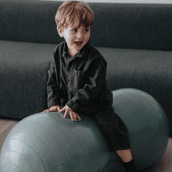 Peanutformet Balancebold 100 cm � Morning Blue