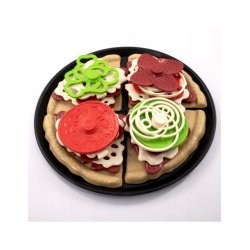 Pizzaset f�r barn � restauranglek med pizza och 30 delar