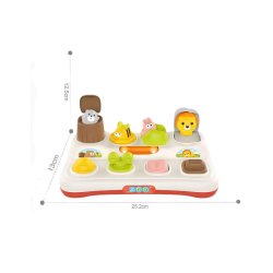 Pop-up dyreleget�j � interaktiv zoo fra 18 mdr.