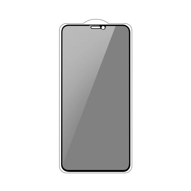 Skrmbeskyttelse (9H glas) - iPhone 12 Pro Max m. Privacy