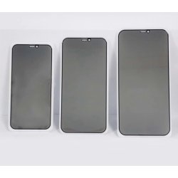 Skrmbeskyttelse (9H glas) - iPhone 12 Pro Max m. Privacy