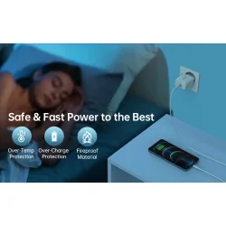 Choetech USB-C PD vgoplader, 20W, hvid