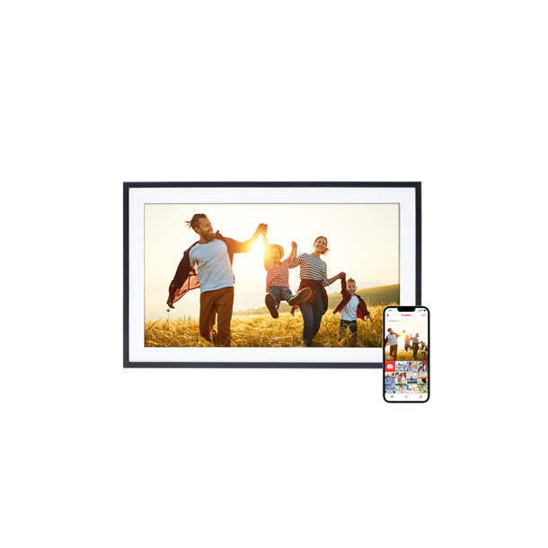 Rollei Digital fotoram, 15,6", WiFi, svart