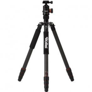 Rollei C6i Carbon tripod kamerastativ - Sort