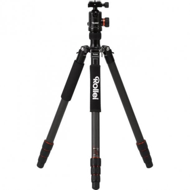 Rollei C6i Carbon tripod kamerastativ - Sort
