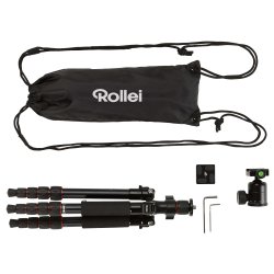 Rollei Compact Traveler No.1 tripod kamerastativ - Carbon Sort