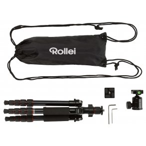 Rollei Compact Traveler No.1 tripod kamerastativ - Carbon Sort