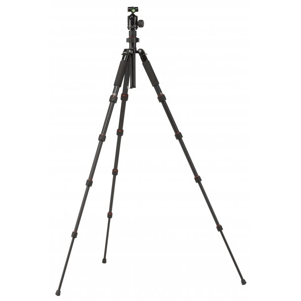 Rollei Compact Traveler No.1 tripod kamerastativ - Carbon Sort