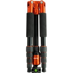 Rollei Compact Traveler No.1 Carbon tripod kamerastativ - Carbon Orange