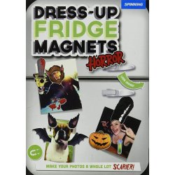 Udkldningsmagneter til kleskabsbilleder - Horror, 30 stk