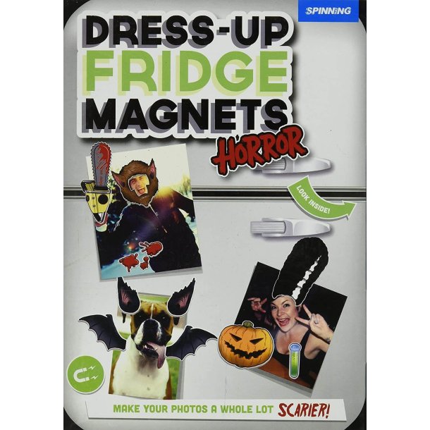 Udkldningsmagneter til kleskabsbilleder - Horror, 30 stk