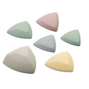 Trddsten - 6 st set fr balans, motorik och rehabilitering