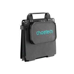 Choetech solcellepanel med 2 porte, 28W, gr