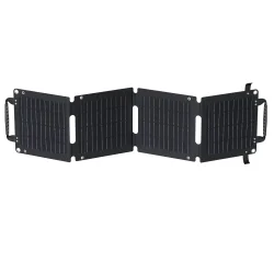 Choetech solcellepanel med 2 porte, 28W, gr