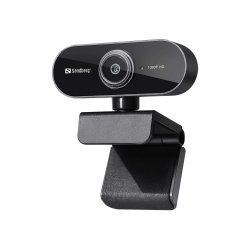 Sandberg USB Webcam Flex 1080P HD, Sort