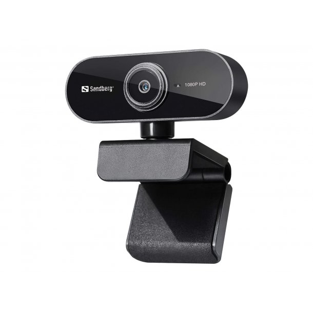 Sandberg USB Webcam Flex 1080P HD, Sort