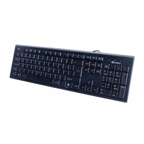 Sandberg Wired USB Office Tastatur, Sort (Nordic)