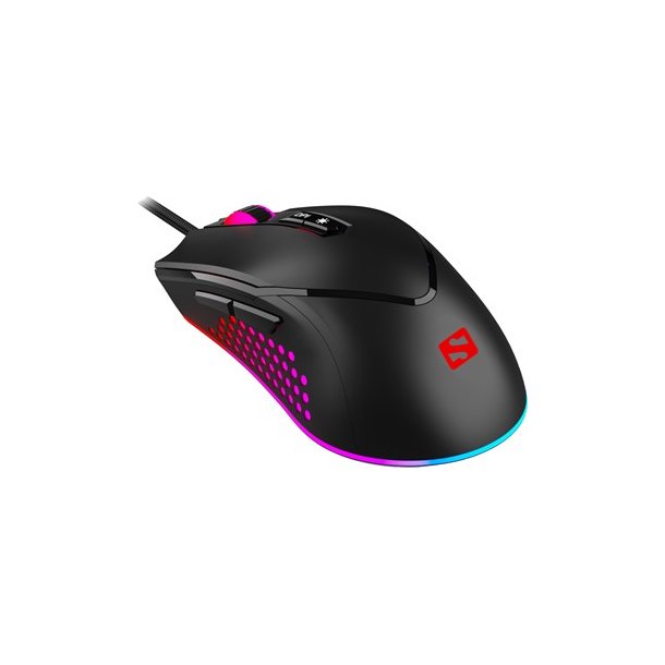 Sandberg Azazinator Gaming Mus 6400, Svart