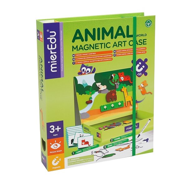mierEdu Magnetbog - Animal World