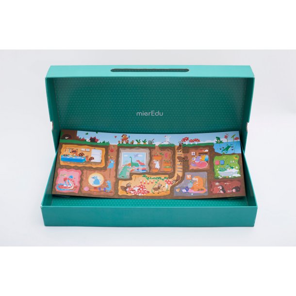 mierEdu Kreativt puslespil - Underground Houses