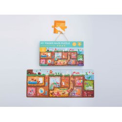 mierEdu Kreativt puslespil - Underground Houses