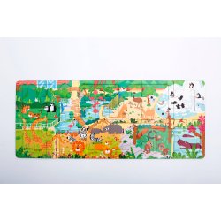 mierEdu Kreativt puslespil - At the Zoo