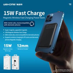 Kompatibel Apple MagSafe Battery Pack, hvid 15W