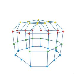 Byg-selv-hule, med 88 dele