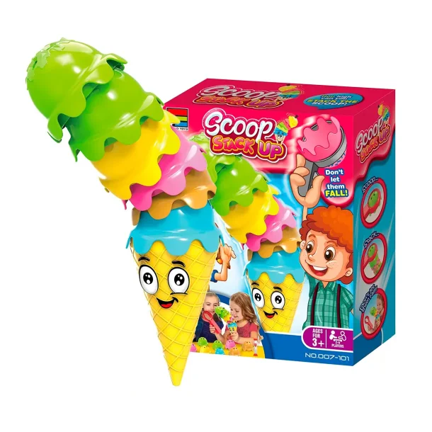Scoop Stack Up - Isvaffel stablespil